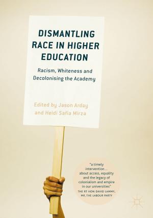 Cover of the book Dismantling Race in Higher Education by Luis Baringo, Antonio J. Conejo