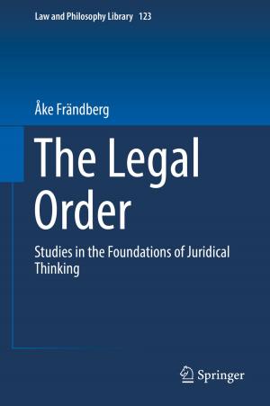 Cover of the book The Legal Order by Carlo Andrea Castiglioni