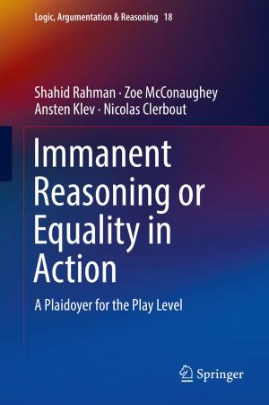 Cover of the book Immanent Reasoning or Equality in Action by Cécile Grèzes
