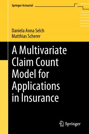 Cover of the book A Multivariate Claim Count Model for Applications in Insurance by Silvia Maria Alessio