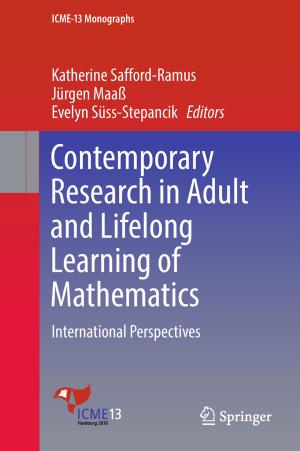 Cover of the book Contemporary Research in Adult and Lifelong Learning of Mathematics by Thomas D Swinburne