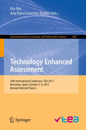 Cover of the book Technology Enhanced Assessment by Zamir Iqbal, Abbas Mirakhor