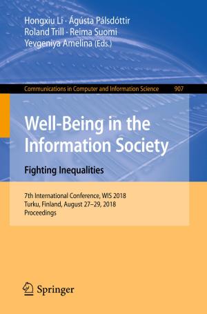 Cover of the book Well-Being in the Information Society. Fighting Inequalities by Lorne Neudorf
