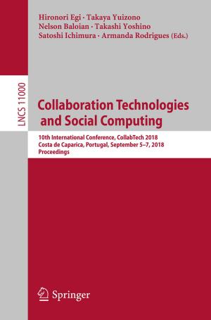 Cover of the book Collaboration Technologies and Social Computing by Matthias Schemmel