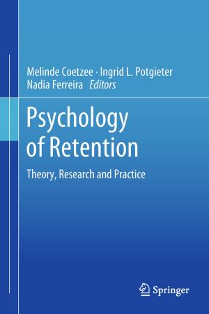 Cover of the book Psychology of Retention by Guglielmo Paoletti