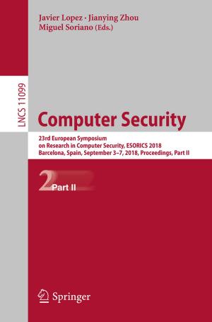 Cover of the book Computer Security by 