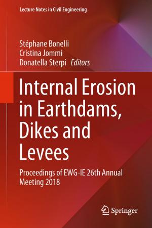 Cover of the book Internal Erosion in Earthdams, Dikes and Levees by Ilia V. Safonov, Ilya V. Kurilin, Michael N. Rychagov, Ekaterina V. Tolstaya