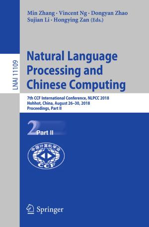 Cover of the book Natural Language Processing and Chinese Computing by Harun Pirim, Umar Al-Turki, Bekir Sami Yilbas