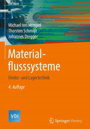 Cover of the book Materialflusssysteme by Jürg Beer, Ken McCracken, Rudolf Steiger