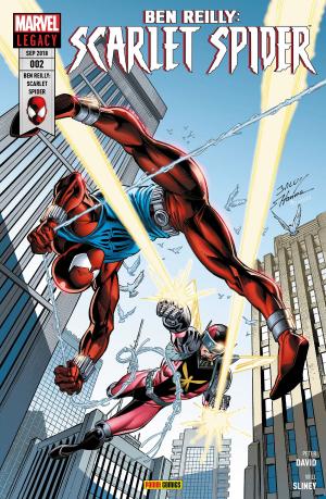 Book cover of Ben Reilly: Scarlet Spider 2 - Spinnenjagd
