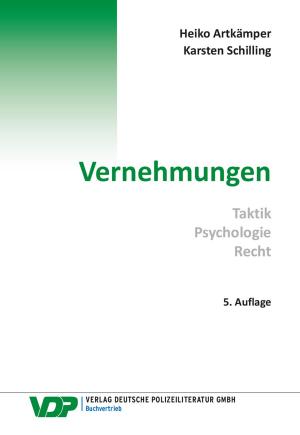 Cover of the book Vernehmungen by Holger Roll