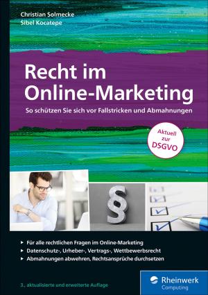 Cover of the book Recht im Online-Marketing by Carsten Eilers