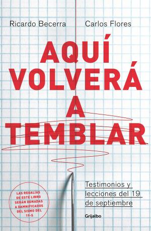 Cover of the book Aquí volverá a temblar by Anamar Orihuela