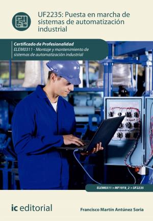 Book cover of Puesta en marcha de sistemas de automatización industrial. ELEM0311