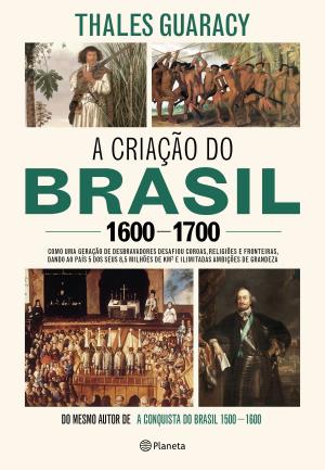Book cover of A criação do Brasil 1600-1700