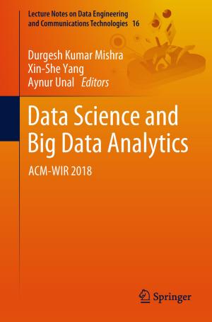 Cover of the book Data Science and Big Data Analytics by Taku Onishi