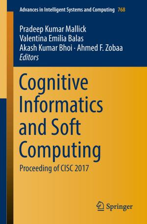 Cover of the book Cognitive Informatics and Soft Computing by Xiaoyan Zhang, Martin Constable, Kap Luk Chan, Jinze Yu, Wang Junyan
