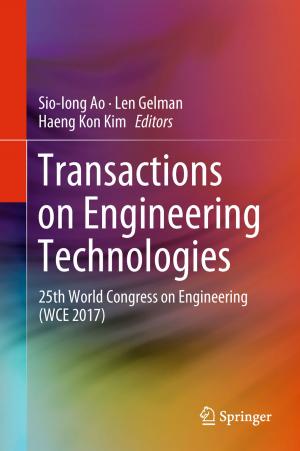Cover of the book Transactions on Engineering Technologies by Low Sui Pheng, Lau Shing Hou