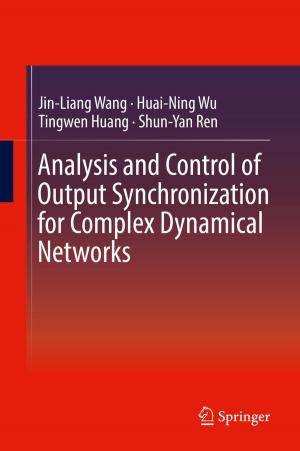 Book cover of Analysis and Control of Output Synchronization for Complex Dynamical Networks