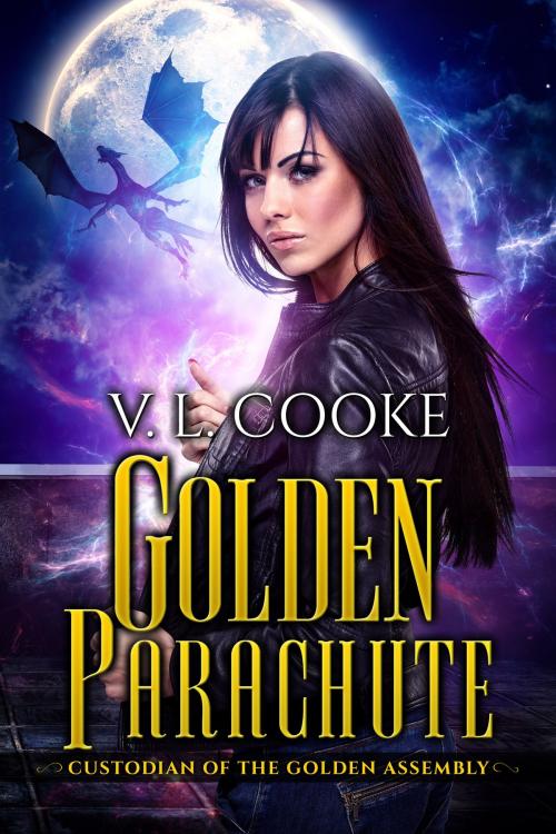 Cover of the book Golden Parachute by V. L. Cooke, Surfer Gnome Press