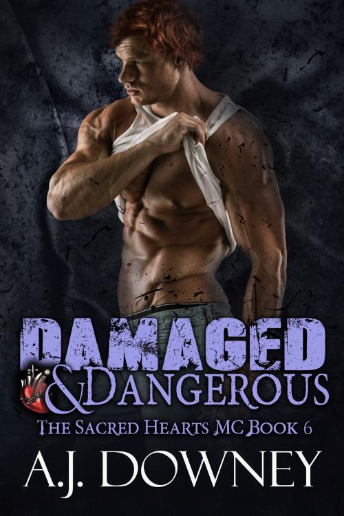 Cover of the book Damaged & Dangerous by A.J. Downey, Second Circle Press