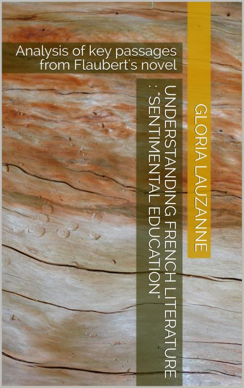 Cover of the book Understanding French literature : "Sentimental education" by Gloria Lauzanne, Gloria Lauzanne