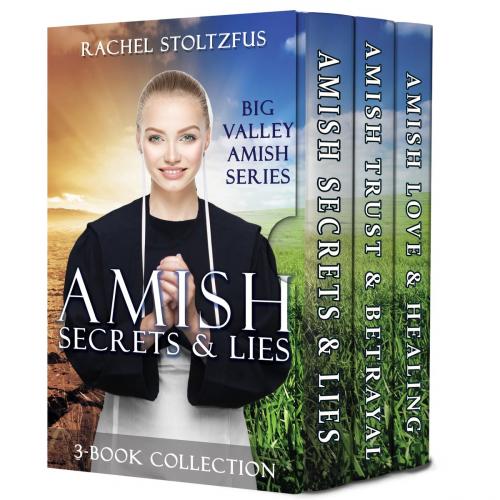 Cover of the book Amish Secrets & Lies 3-Book Collection by Rachel Stoltzfus, Global Grafx Press