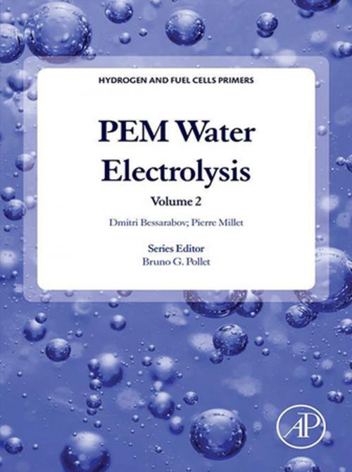 Cover of the book PEM Water Electrolysis by Dmitri Bessarabov, Pierre Millet, Bruno G. Pollet, Elsevier Science