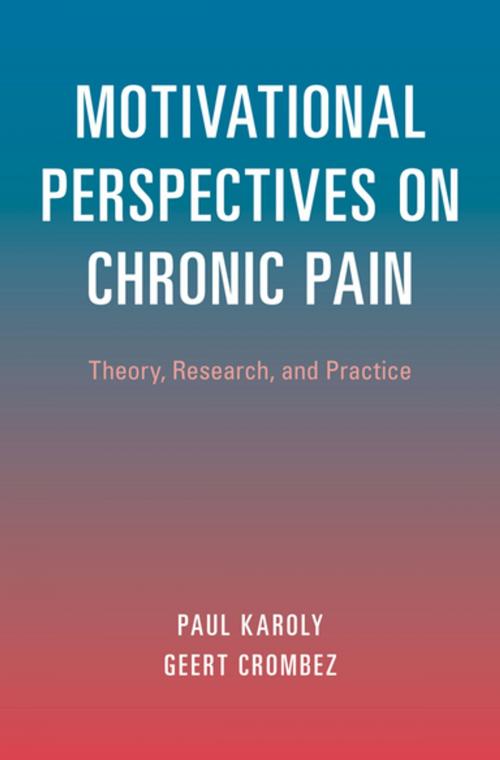 Cover of the book Motivational Perspectives on Chronic Pain by , Oxford University Press