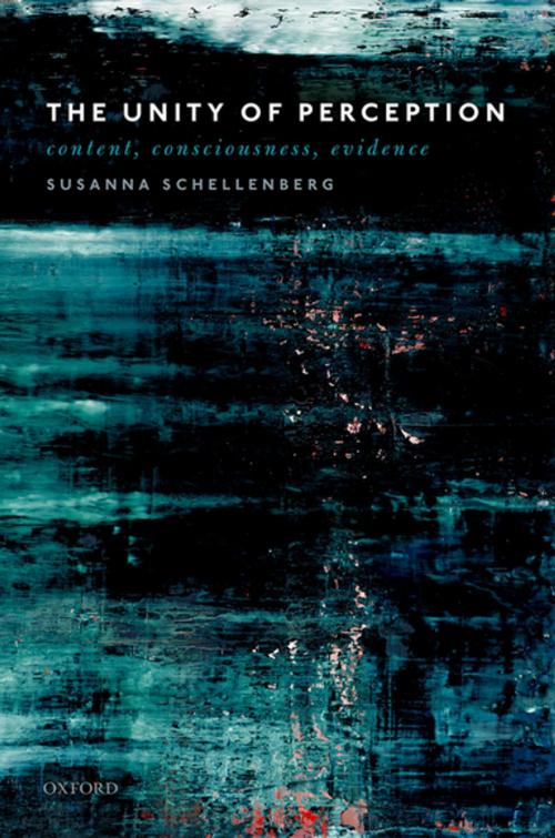 Cover of the book The Unity of Perception by Susanna Schellenberg, OUP Oxford