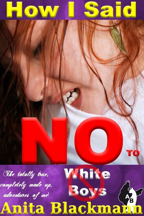Cover of the book How I Said No to White Boys: The Totally True, Completely Made-Up Adventures of Me! by Anita Blackmann, Deadlier Than the Male Publications
