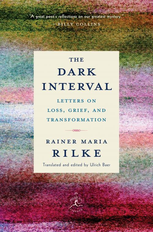 Cover of the book The Dark Interval by Rainer Maria Rilke, Random House Publishing Group