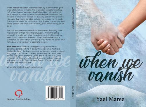 Cover of the book When We Vanish by Yael Maree, Elephant Tree Publishing