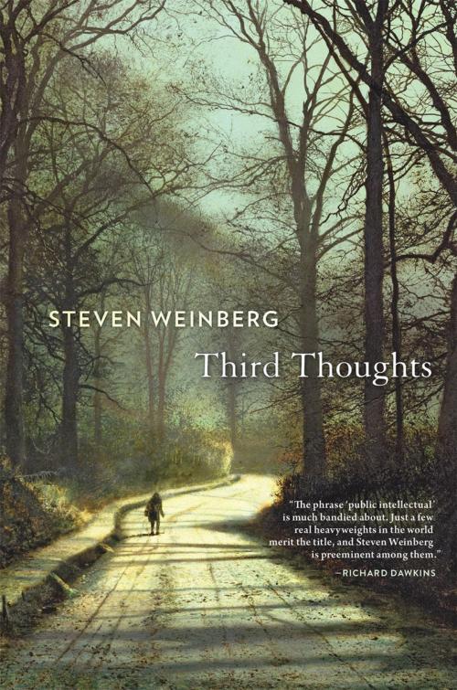 Cover of the book Third Thoughts by Steven Weinberg, Harvard University Press