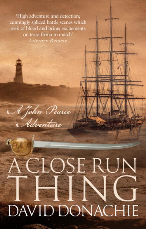 Cover of the book A Close Run Thing by David Donachie, Allison & Busby
