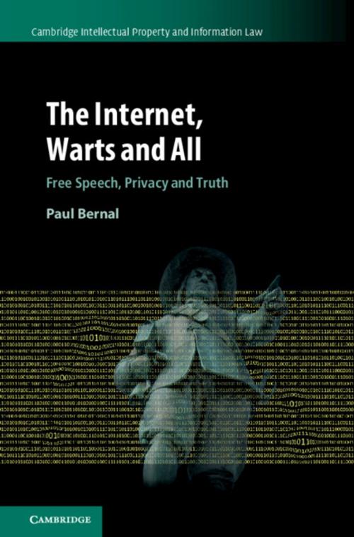 Cover of the book The Internet, Warts and All by Paul Bernal, Cambridge University Press