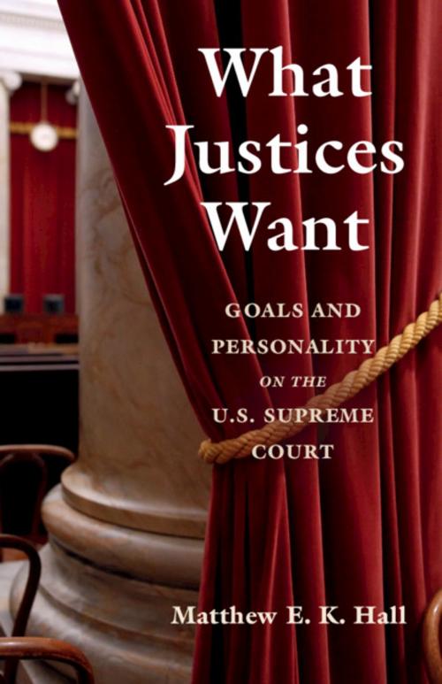 Cover of the book What Justices Want by Matthew E. K. Hall, Cambridge University Press