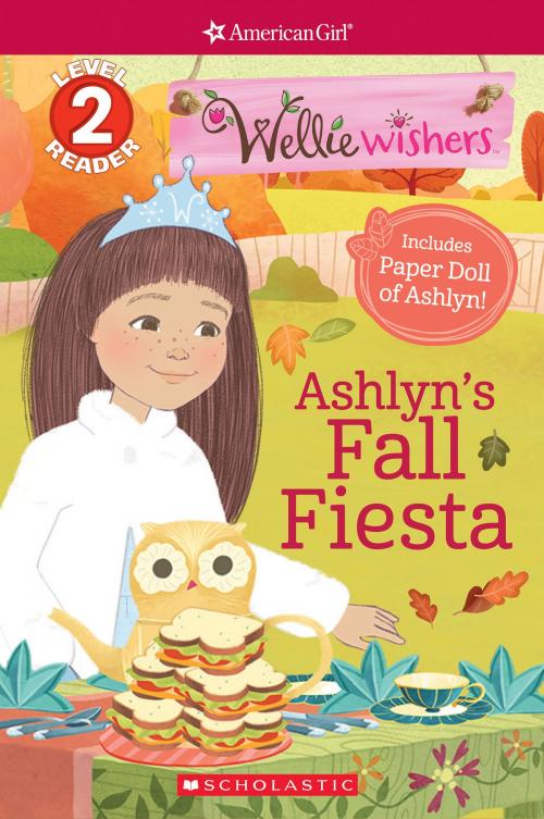 Cover of the book Ashyln's Fall Fiesta (Scholastic Reader, Level 2: American Girl: WellieWishers) by Meredith Rusu, Scholastic Inc.