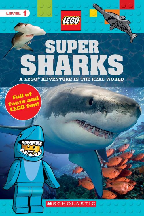 Cover of the book Super Sharks (LEGO Nonfiction) by Penelope Arlon, Scholastic Inc.