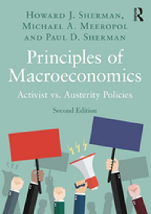 Cover of the book Principles of Macroeconomics by Howard J. Sherman, Michael A. Meeropol, Paul D. Sherman, Taylor and Francis