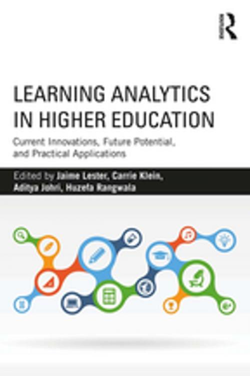 Cover of the book Learning Analytics in Higher Education by , Taylor and Francis