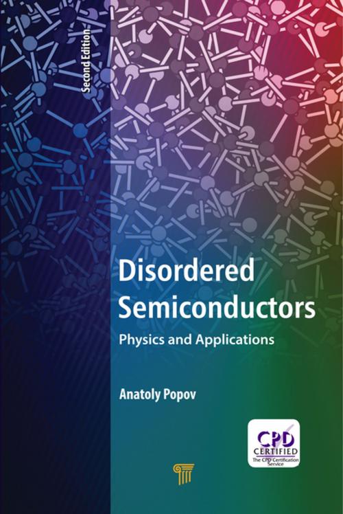 Cover of the book Disordered Semiconductors Second Edition by , Jenny Stanford Publishing