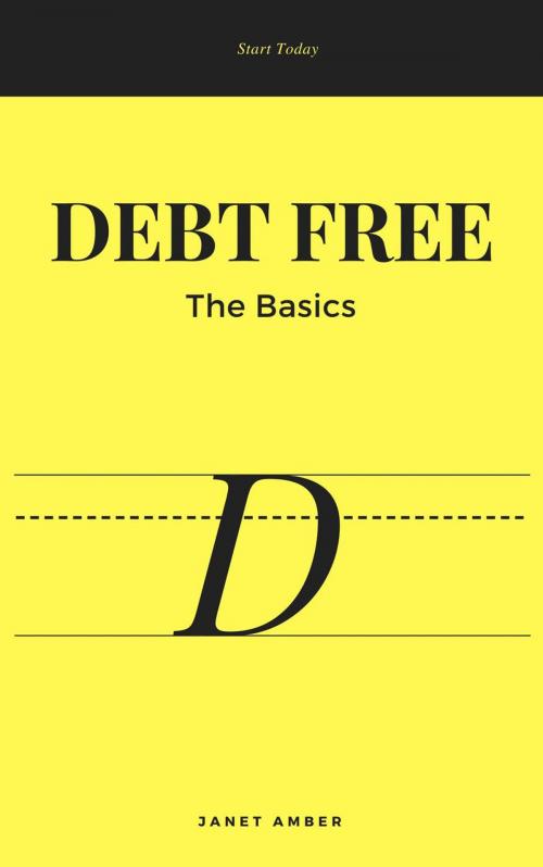 Cover of the book Debt Free: The Basics by Janet Amber, Personal Growth