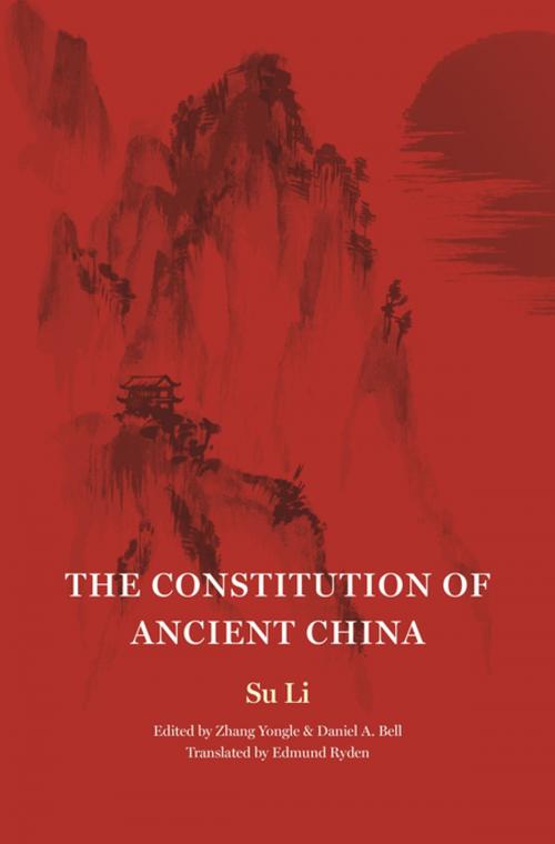 Cover of the book The Constitution of Ancient China by Su Su Li, Princeton University Press