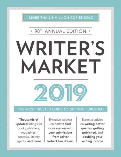 Cover of the book Writer's Market 2019 by , F+W Media
