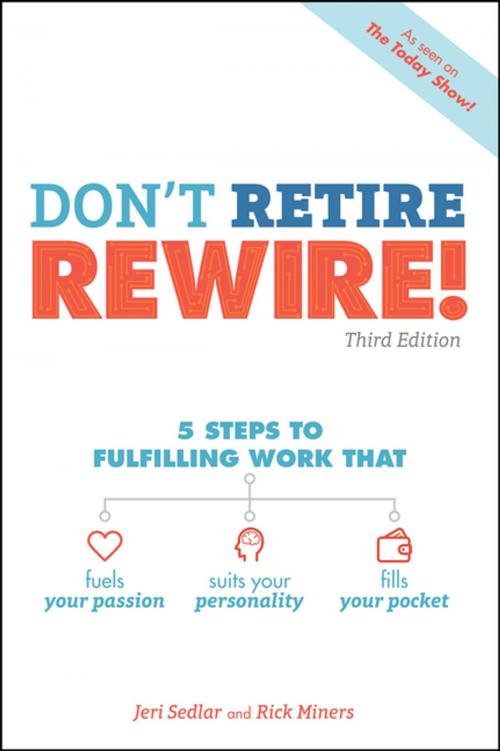 Cover of the book Don't Retire, REWIRE!, 3E by Jeri Sedlar, Rick Miners, DK Publishing