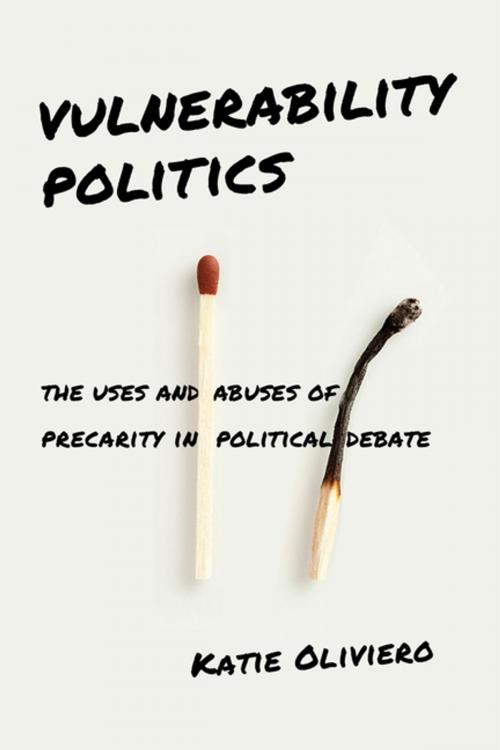 Cover of the book Vulnerability Politics by Katie Oliviero, NYU Press