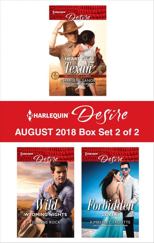Cover of the book Harlequin Desire August 2018 - Box Set 2 of 2 by Charlene Sands, Joanne Rock, Kimberley Troutte, Harlequin