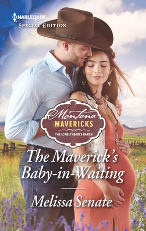 Cover of the book The Maverick's Baby-in-Waiting by Melissa Senate, Harlequin