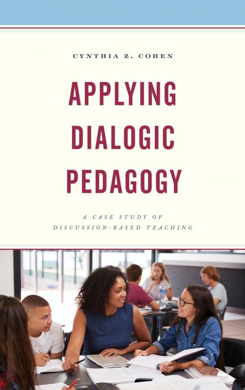 Cover of the book Applying Dialogic Pedagogy by Cynthia Z. Cohen, Lexington Books